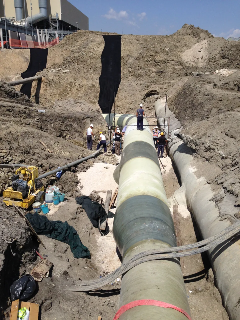 Impianto teleriscaldamento GRP — EDISON, Centrale di Candela (FG)