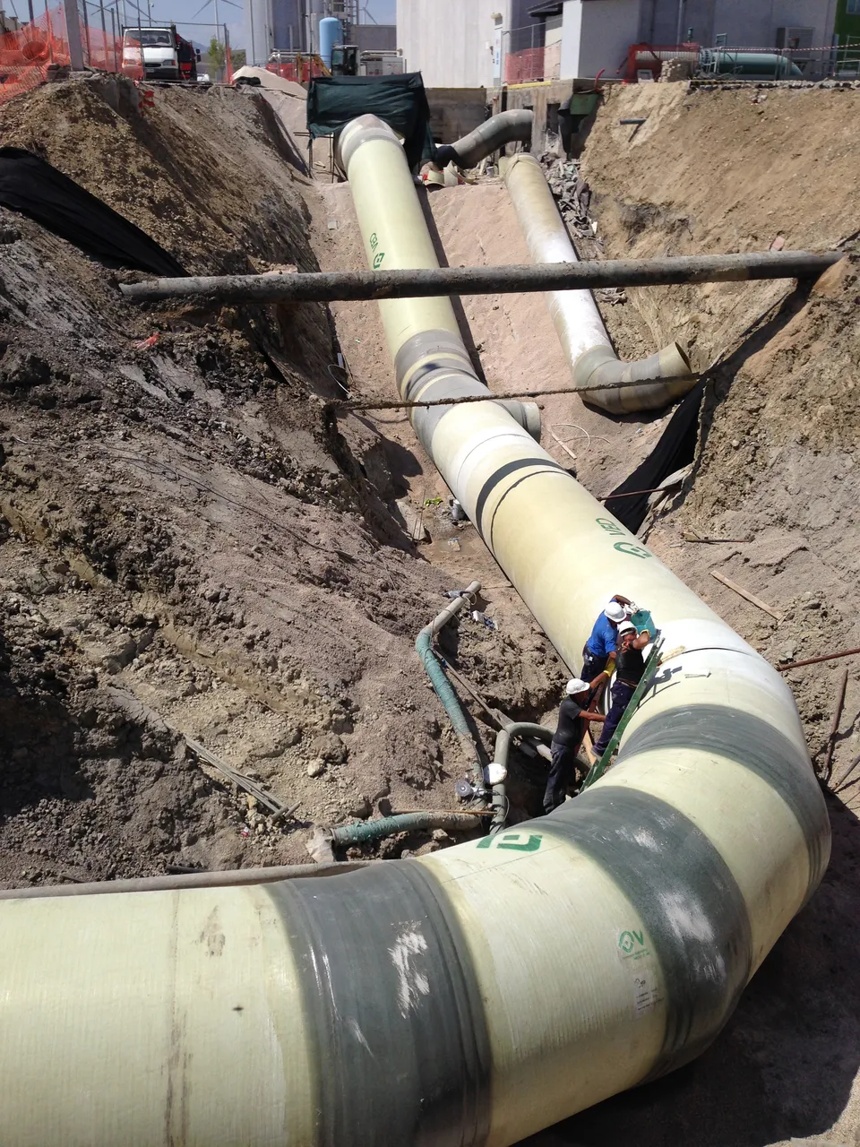 Impianto teleriscaldamento GRP — EDISON, Centrale di Candela (FG)