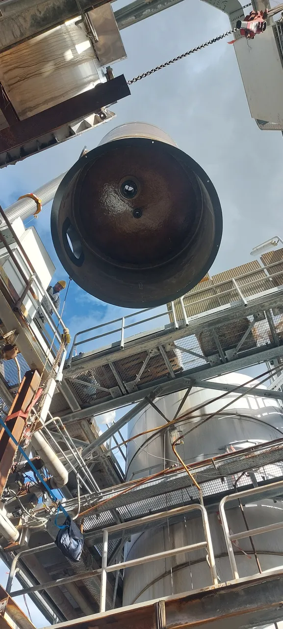 Scrubber e Demister GRVE alta temperatura — EDISON, Centrale di Melfi (PZ)