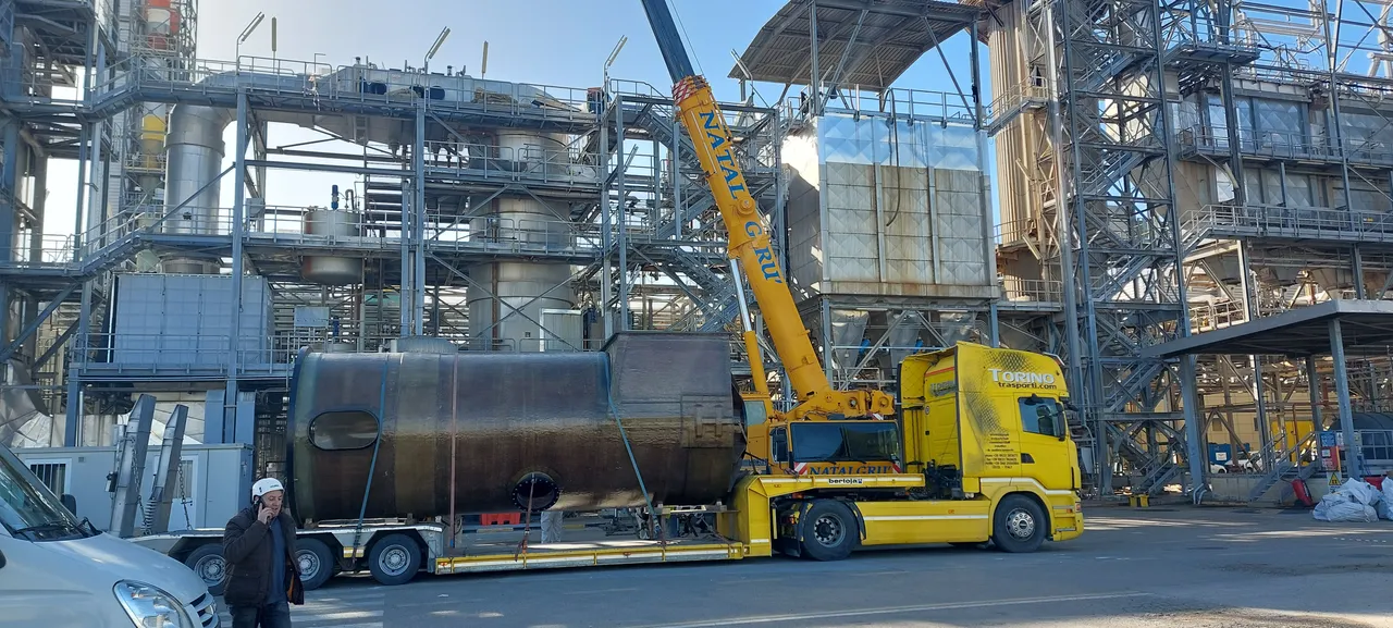 Scrubber e Demister GRVE alta temperatura — EDISON, Centrale di Melfi (PZ)