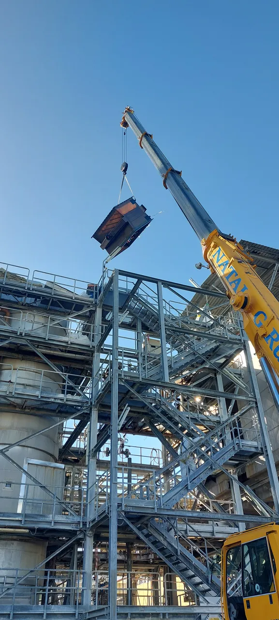 Scrubber e Demister GRVE alta temperatura — EDISON, Centrale di Melfi (PZ)