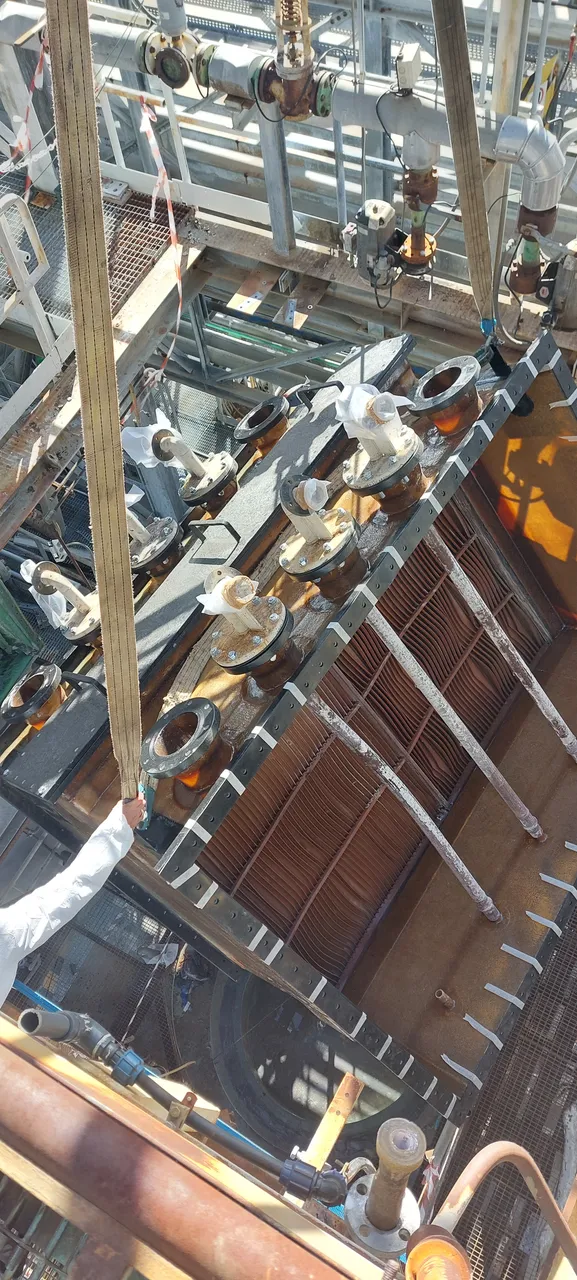 Scrubber e Demister GRVE alta temperatura — EDISON, Centrale di Melfi (PZ)