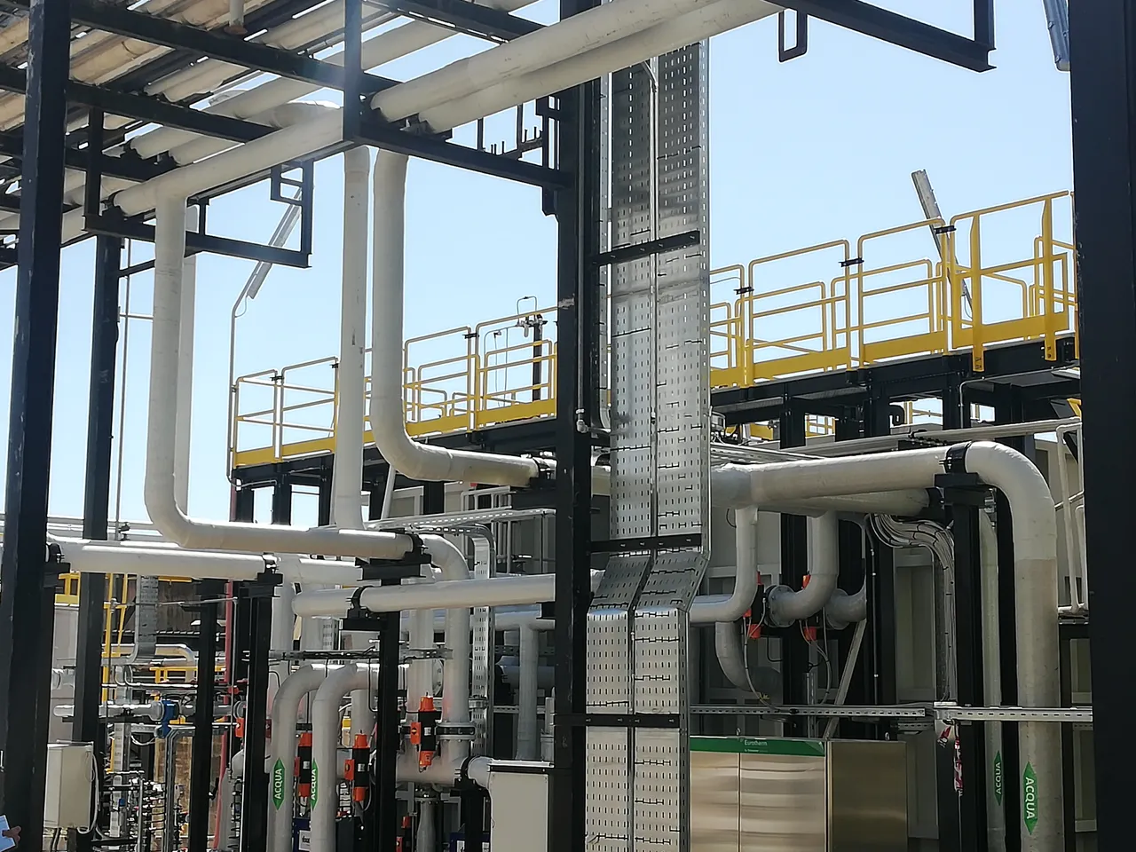 Impianto TAF e Osmosi, tubazioni GRP — ENIREWIND, Manfredonia (FG)