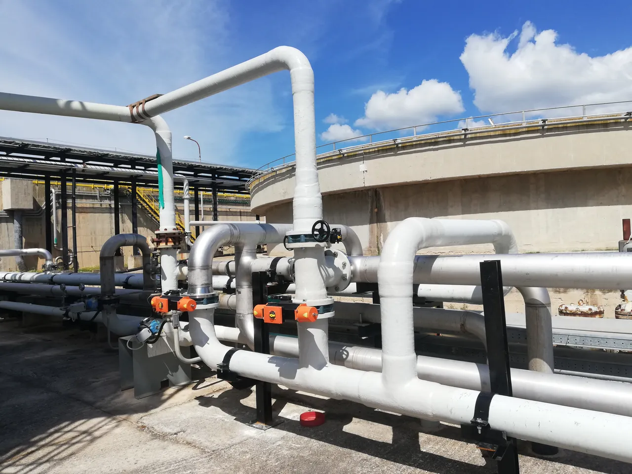 Impianto TAF e Osmosi, tubazioni GRP — ENIREWIND, Manfredonia (FG)
