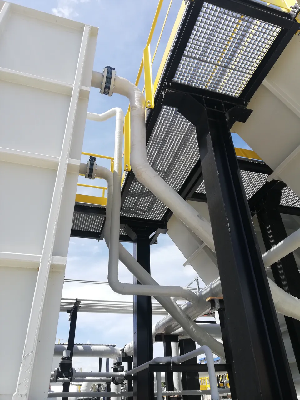Impianto TAF e Osmosi, tubazioni GRP — ENIREWIND, Manfredonia (FG)