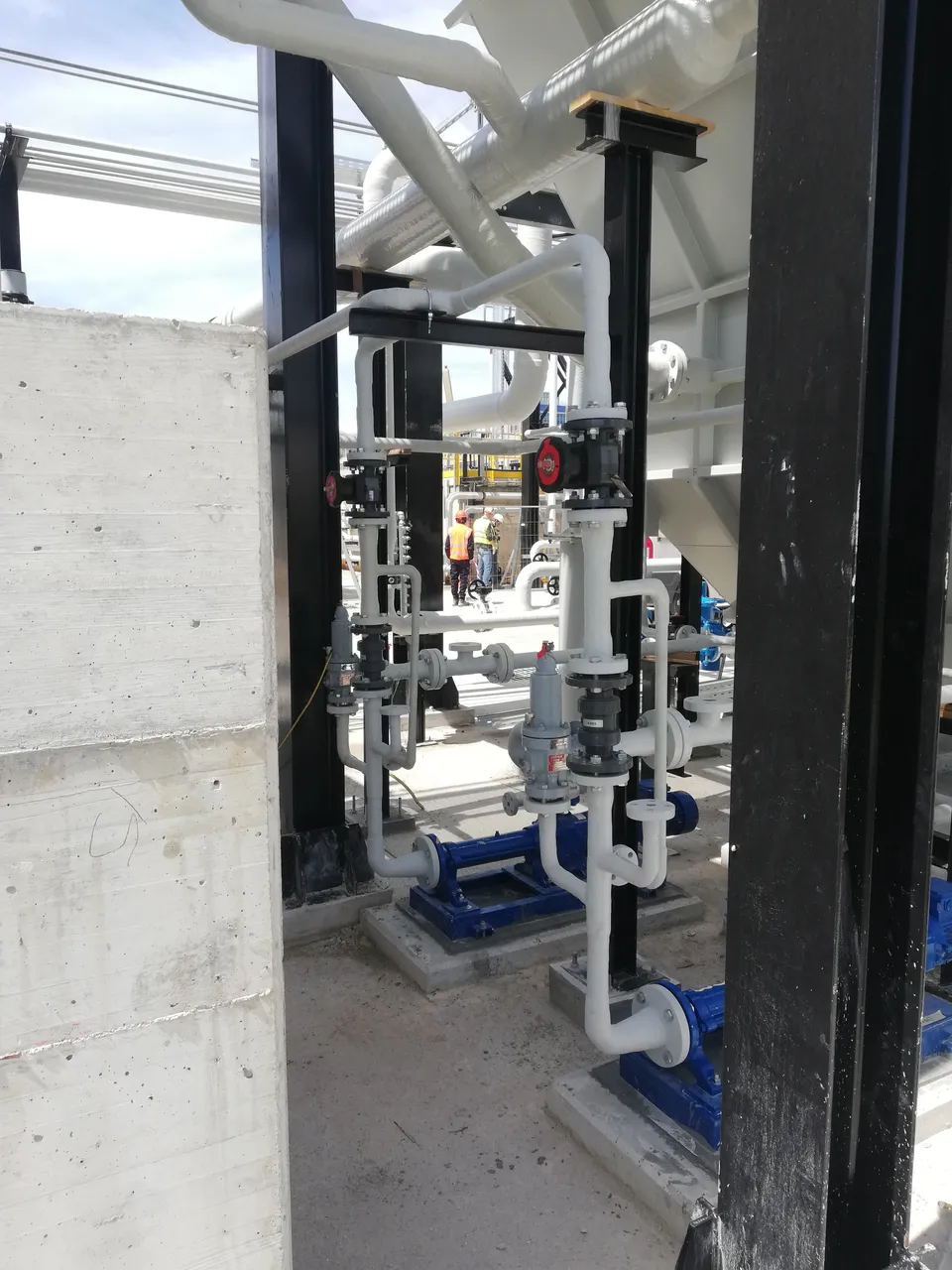 Impianto TAF e Osmosi, tubazioni GRP — ENIREWIND, Manfredonia (FG)