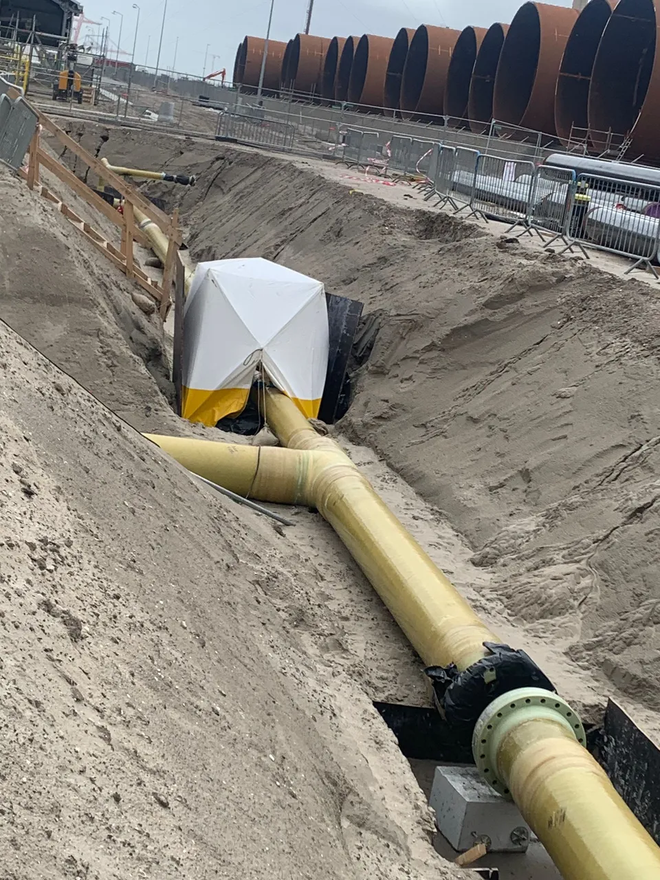 GRE piping for Fire Fighting — NESTE, Rotterdam Capacity Growth Project