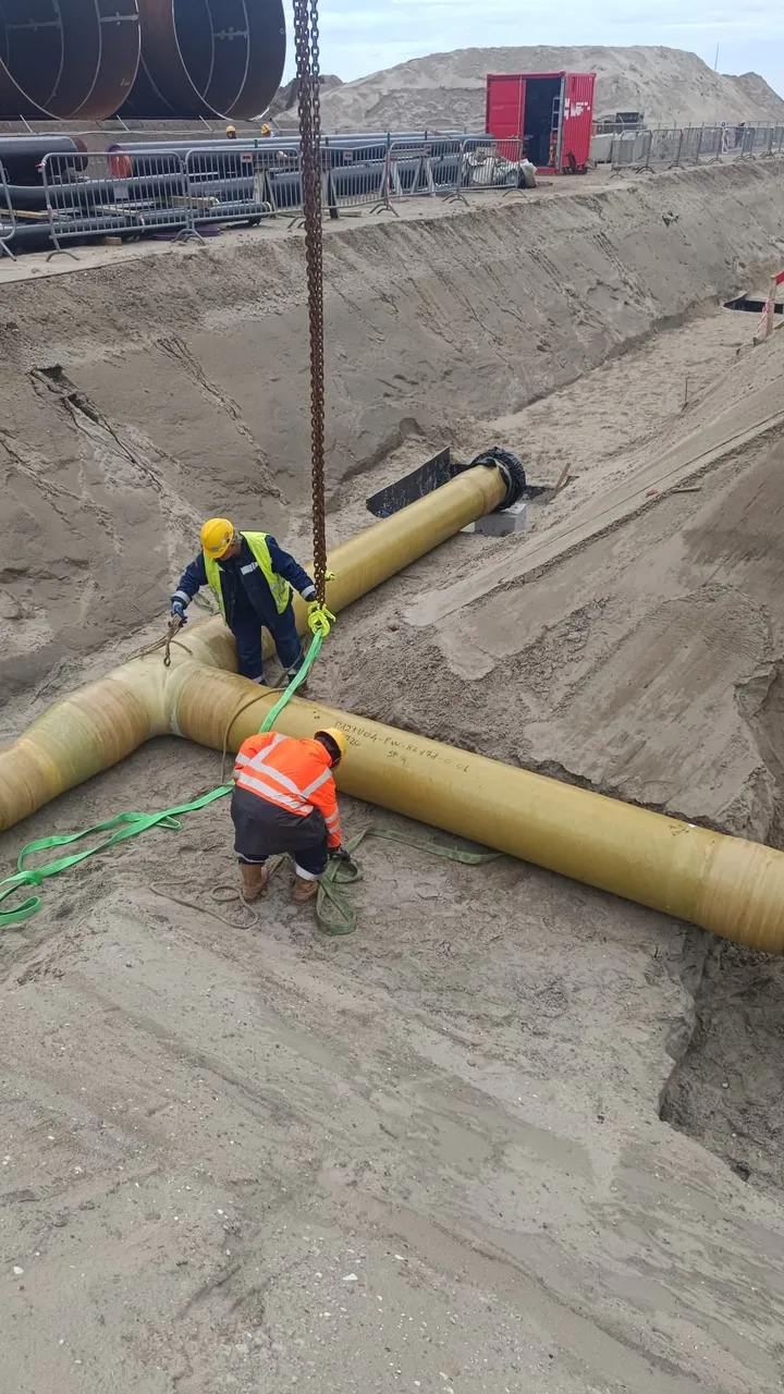 GRE piping for Fire Fighting — NESTE, Rotterdam Capacity Growth Project