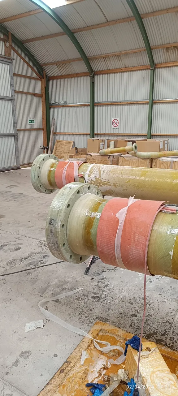 GRE piping for Fire Fighting — NESTE, Rotterdam Capacity Growth Project