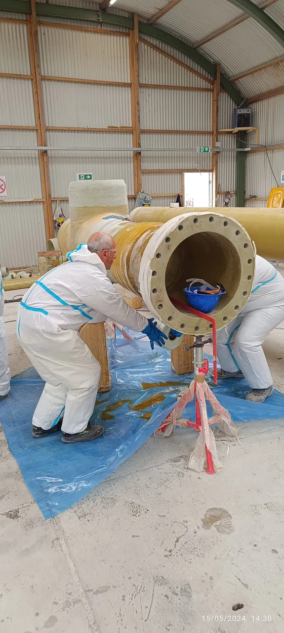 GRE piping for Fire Fighting — NESTE, Rotterdam Capacity Growth Project
