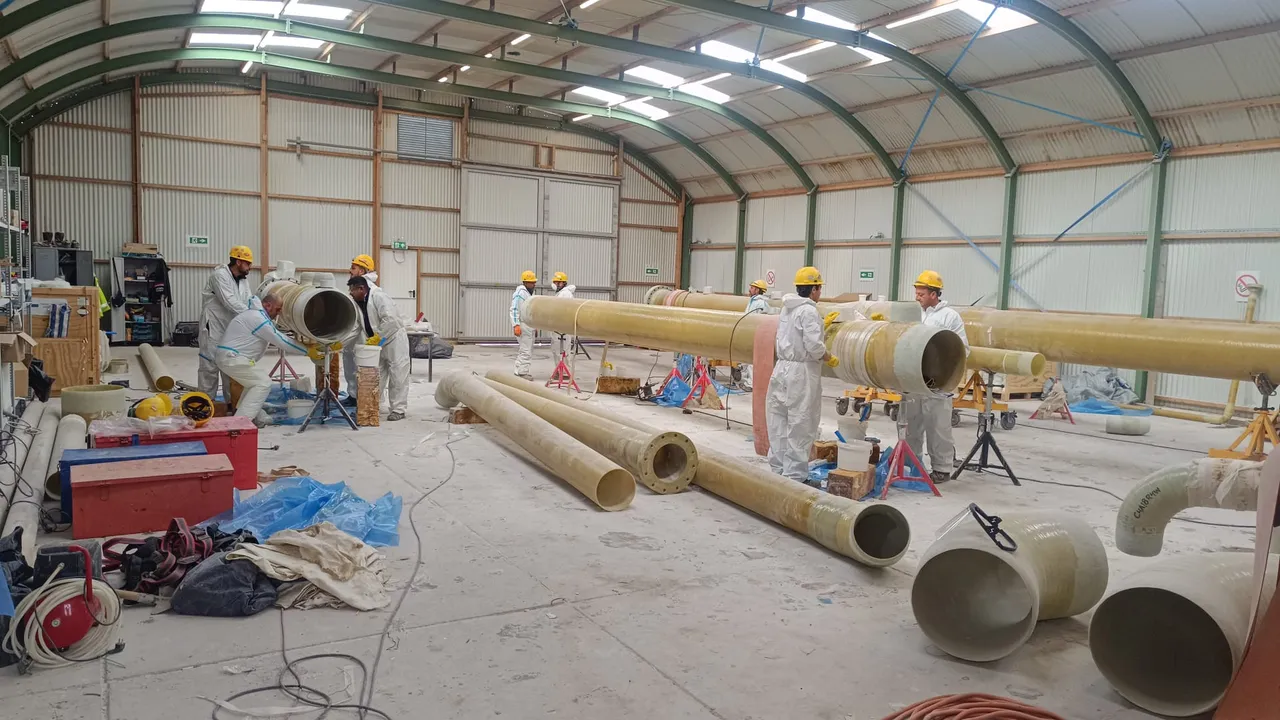 GRE piping for Fire Fighting — NESTE, Rotterdam Capacity Growth Project