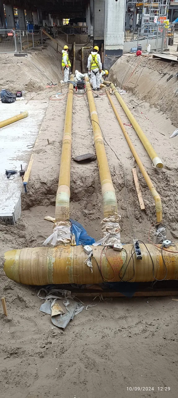 GRE piping for Fire Fighting — NESTE, Rotterdam Capacity Growth Project