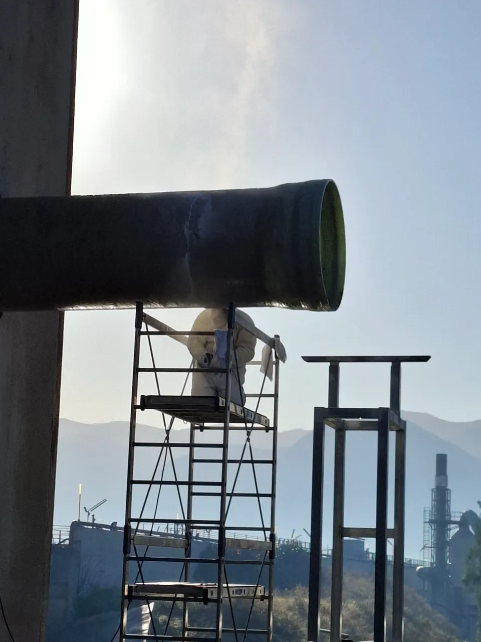 Tubi GRP impianto aeraulico — RDR-GORI, Castellammare di Stabia (NA)