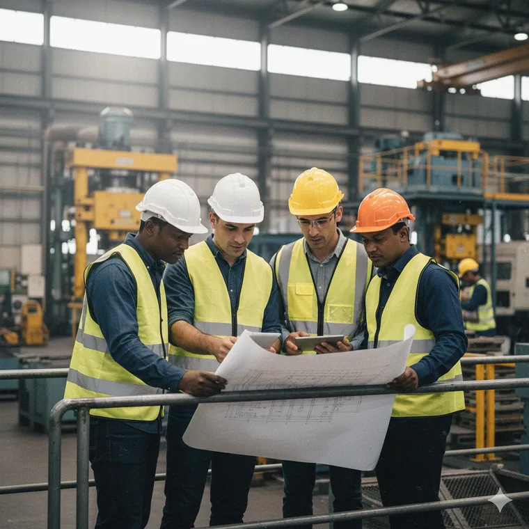 Supervisioni e consulenze in cantiere per montaggio e commissioning